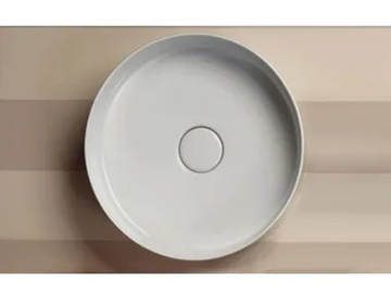 SHAPE - Countertop ceramic washbasin by FIT INTERIORS - view 2